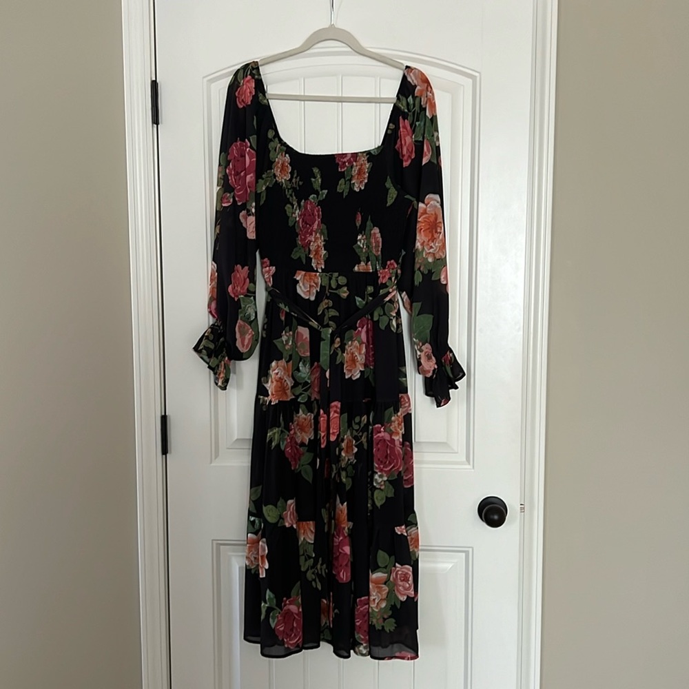OneLovedBabe Doreen Women’s Smocked Floral Dress